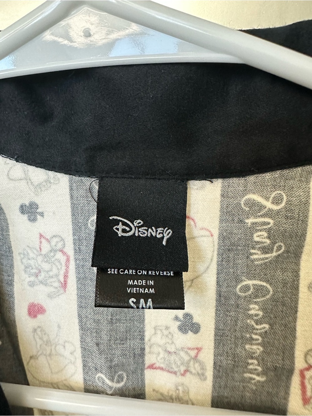 Disney Alice In Wonderland Striped Fit & Flare Dress size small - Picture 2 of 7